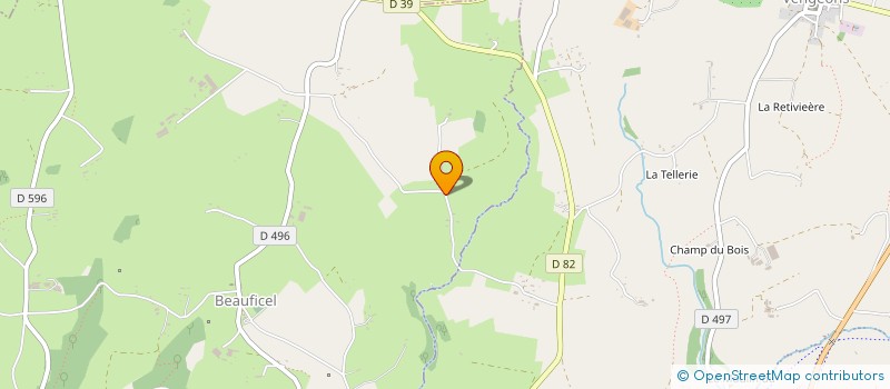 localisation de l'entreprise MADAME MARTINE LION  BEAUFICEL