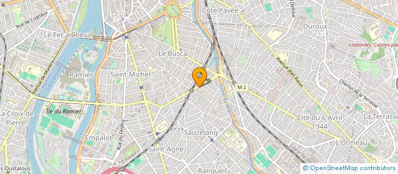 localisation de l'entreprise MADAME MARTINE LITAUDON à TOULOUSE