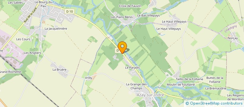 localisation de l'entreprise MADAME MARTINE LOINTIER  AZAY-SUR-INDRE