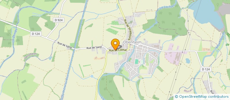 localisation de l'entreprise MADAME MARTINE LONGEAU  OBENHEIM