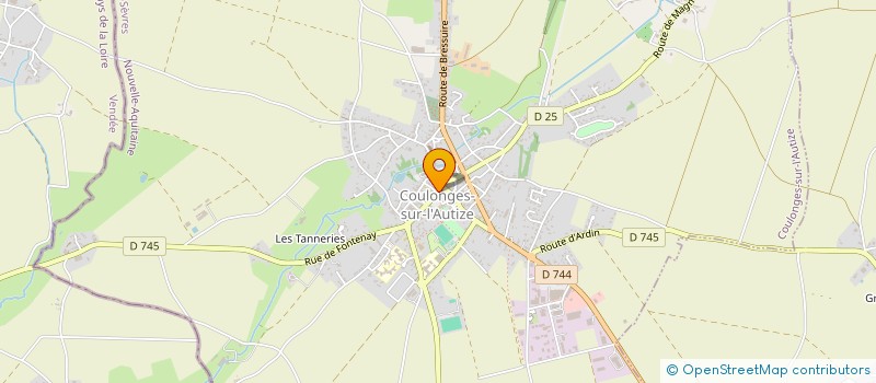localisation de l'entreprise MADAME MARTINE LOUIS à COULONGES-SUR-L'AUTIZE