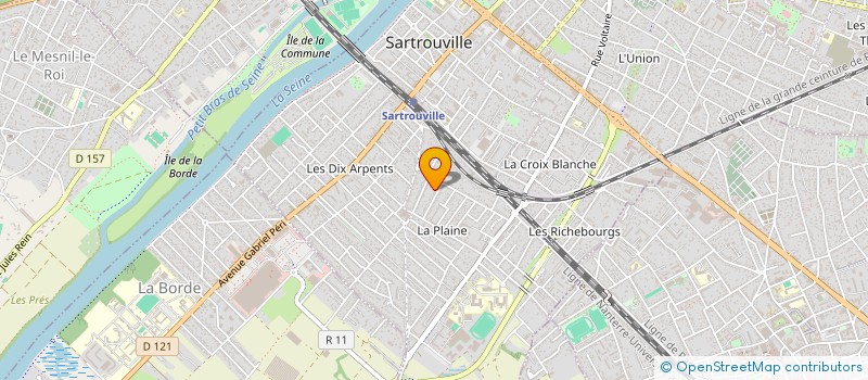 localisation de l'entreprise MADAME MARTINE LOURO à SARTROUVILLE