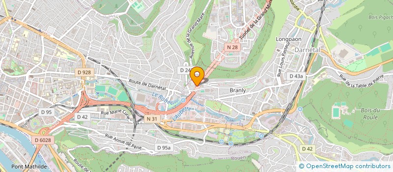 localisation de l'entreprise MADAME MARTINE LOUVET  DARNETAL