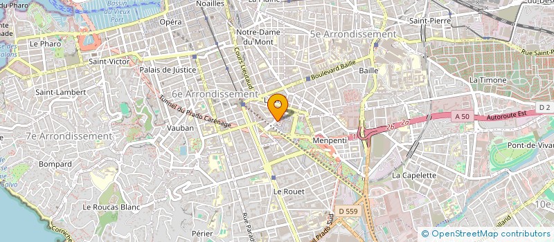 localisation de l'entreprise MADAME MARTINE LOZACH à MARSEILLE