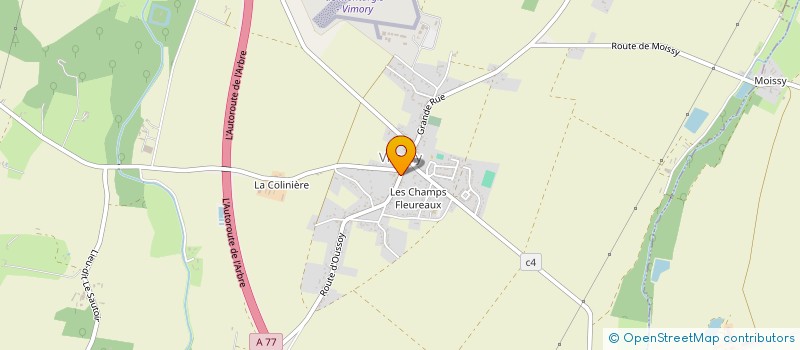 localisation de l'entreprise MADAME MARTINE MABON  CHEVILLON-SUR-HUILLARD