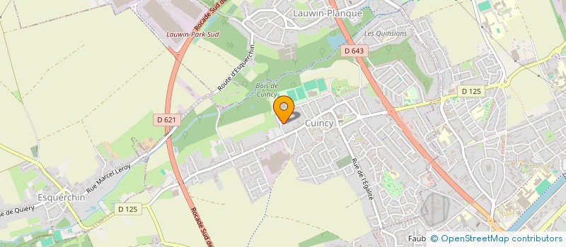 localisation de l'entreprise MADAME MARTINE MACAUX  CUINCY