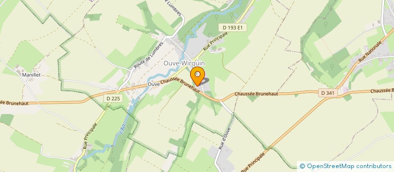 localisation de l'entreprise MADAME MARTINE MACREL  OUVE-WIRQUIN