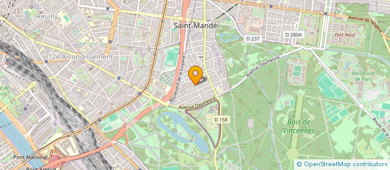 localisation de l'entreprise MADAME MARTINE MALARDIER  CHARENTON-LE-PONT