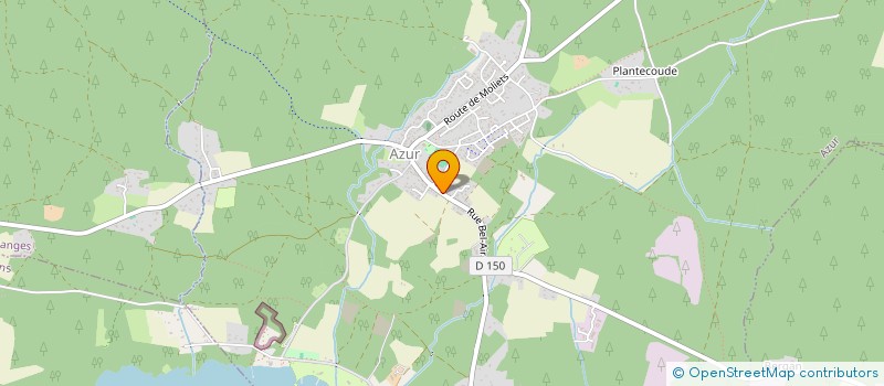 localisation de l'entreprise MADAME MARTINE MALASSAGNE  AZUR