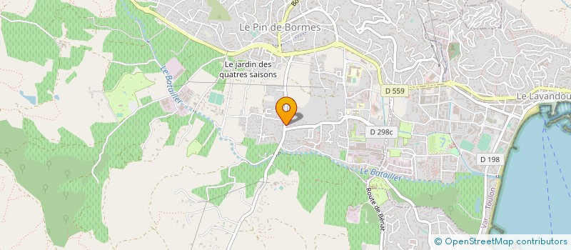 localisation de l'entreprise MADAME MARTINE MALFOY à BORMES-LES-MIMOSAS