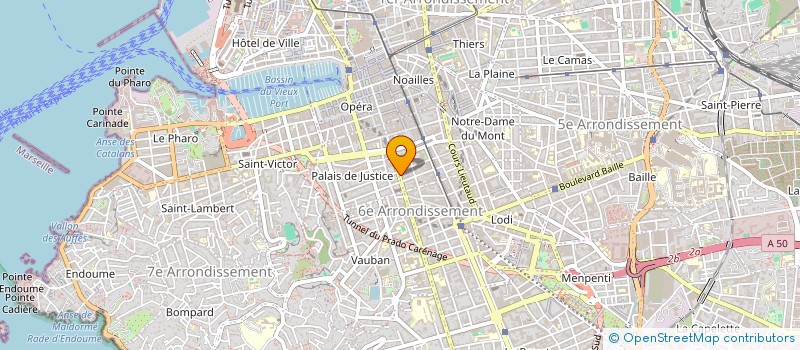 localisation de l'entreprise MADAME MARTINE MALHOMME à MARSEILLE