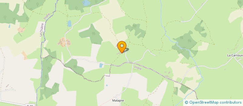 localisation de l'entreprise MADAME MARTINE MANGIN  SAINT-HILAIRE-EN-LIGNIERES