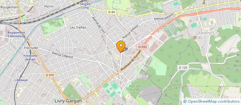 localisation de l'entreprise MADAME MARTINE MANTEGAZZI à LIVRY-GARGAN