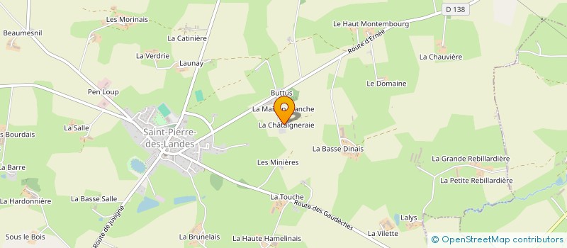 localisation de l'entreprise MADAME MARTINE MARIE  ERNEE