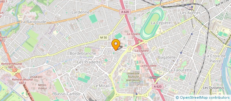 localisation de l'entreprise MADAME MARTINE MARIE JEANNE EHRHARD à TOULOUSE