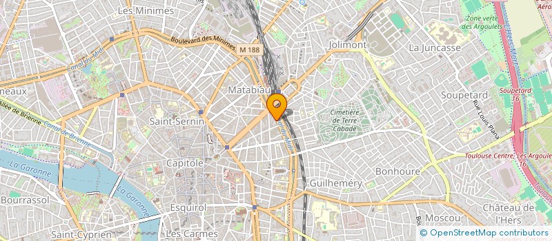 localisation de l'entreprise MADAME MARTINE MARMIER à TOULOUSE