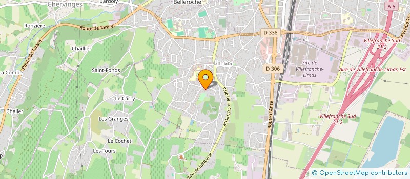 localisation de l'entreprise MADAME MARTINE MARMORAT  LIMAS