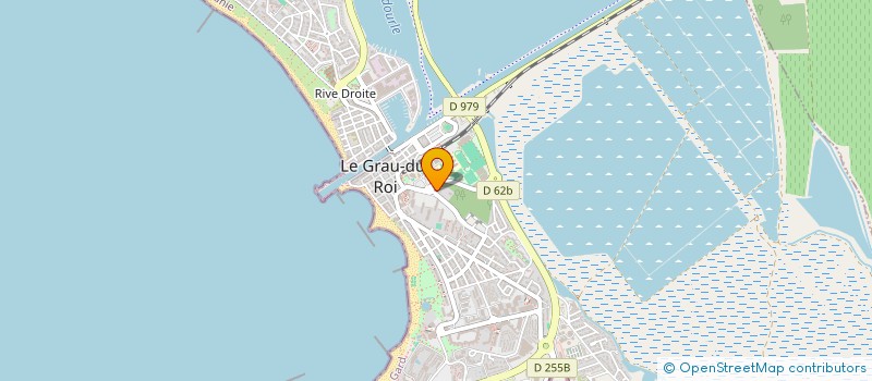 localisation de l'entreprise MADAME MARTINE MARTELL  LE GRAU-DU-ROI