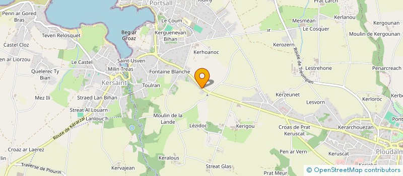 localisation de l'entreprise MADAME MARTINE MASSENET  PLOUDALMEZEAU