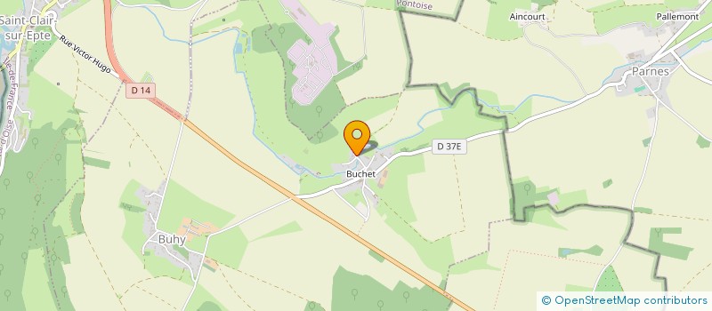 localisation de l'entreprise MADAME MARTINE MASSON  BUHY