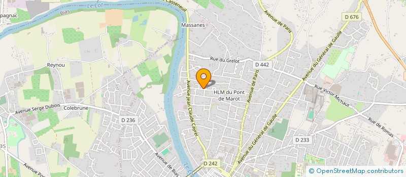 localisation de l'entreprise MADAME MARTINE MATHE à VILLENEUVE-SUR-LOT