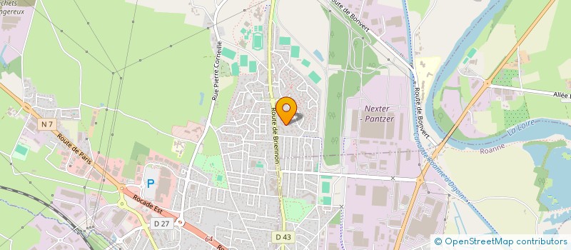 localisation de l'entreprise MADAME MARTINE MBEMBALLA AWOA  MABLY