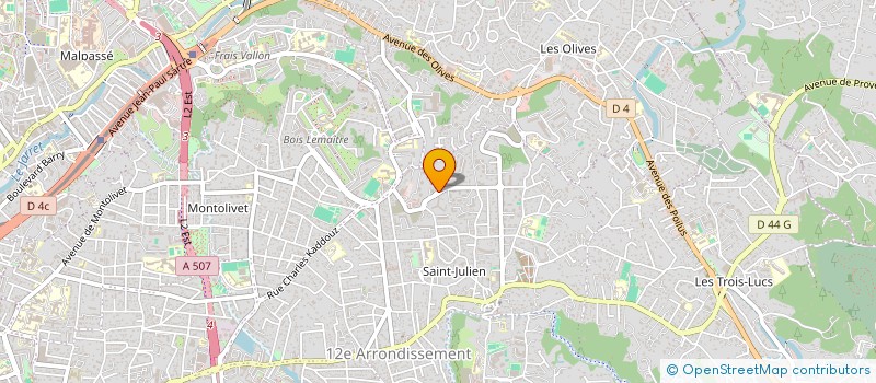 localisation de l'entreprise MADAME MARTINE MELKONIAN à MARSEILLE