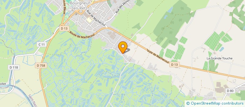 localisation de l'entreprise MADAME MARTINE MENAGER  VILLENEUVE-EN-RETZ