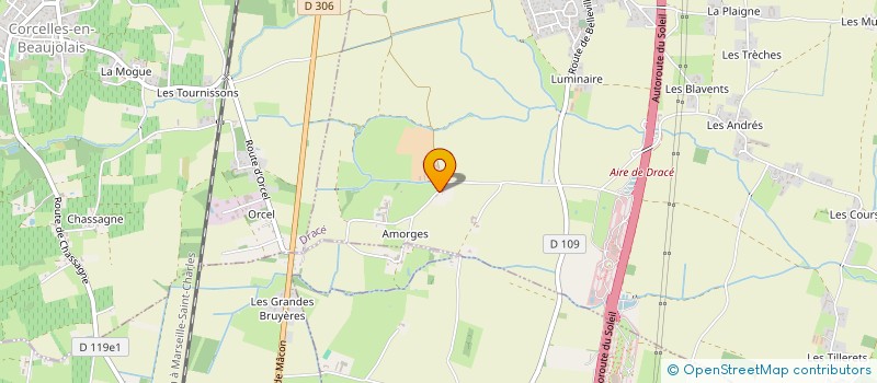 localisation de l'entreprise MADAME MARTINE MERLE  DRACE