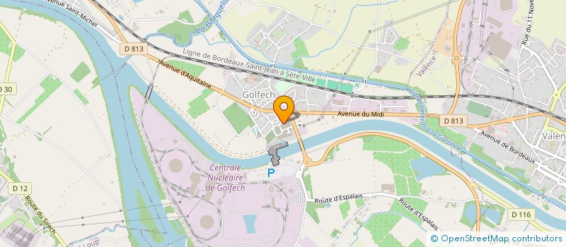 localisation de l'entreprise MADAME MARTINE MESTRE  GOLFECH