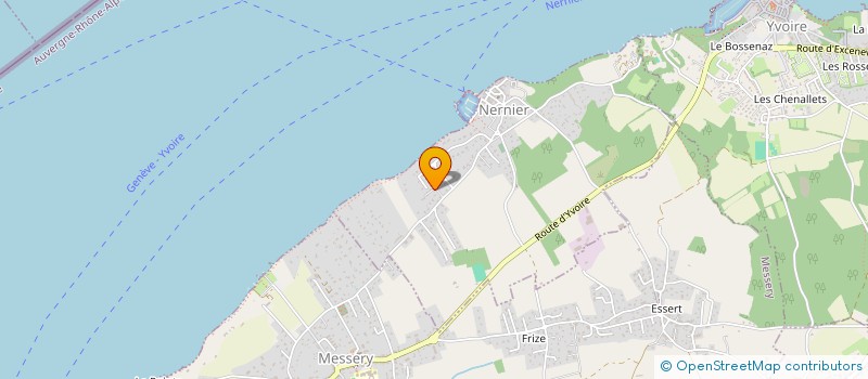 localisation de l'entreprise MADAME MARTINE MEYLAN  NERNIER