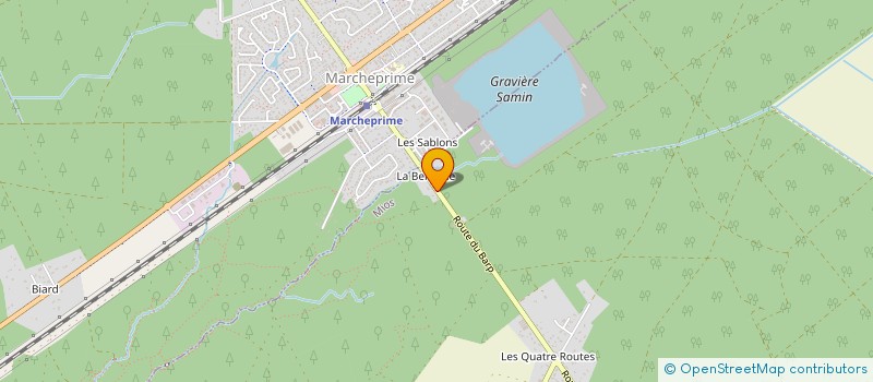 localisation de l'entreprise MADAME MARTINE MEYMAT  MIOS