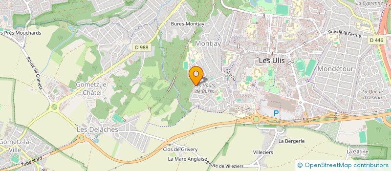localisation de l'entreprise MADAME MARTINE MICHAUD à BURES-SUR-YVETTE