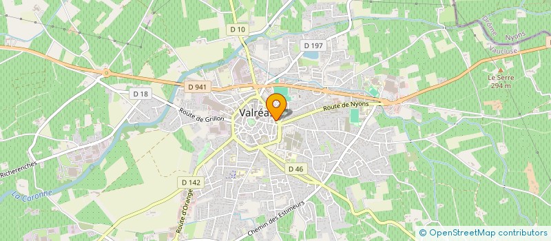localisation de l'entreprise MADAME MARTINE MIDENA à VALREAS