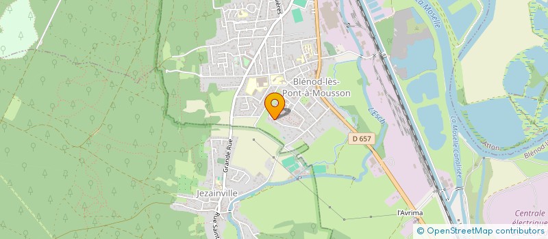 localisation de l'entreprise MADAME MARTINE MISSENARD  BLENOD-LES-PONT-A-MOUSSON