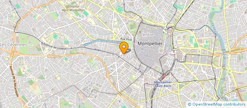 localisation de l'entreprise MADAME MARTINE MOLES à MONTPELLIER
