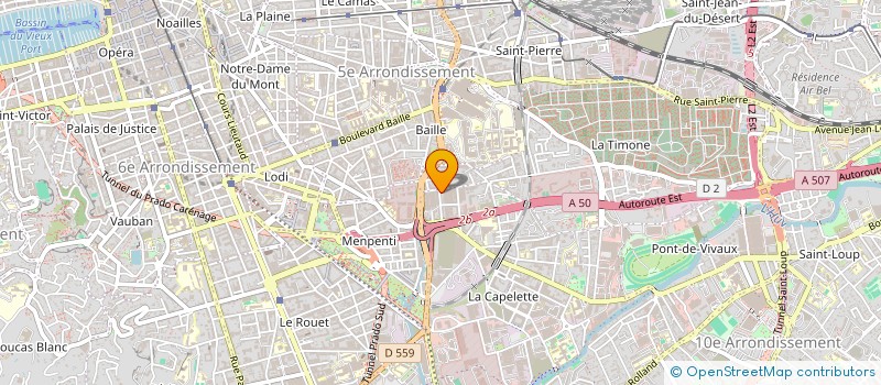 localisation de l'entreprise MADAME MARTINE MOLLON à MARSEILLE