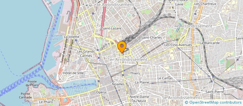 localisation de l'entreprise MADAME MARTINE MONTEMARCO à MARSEILLE