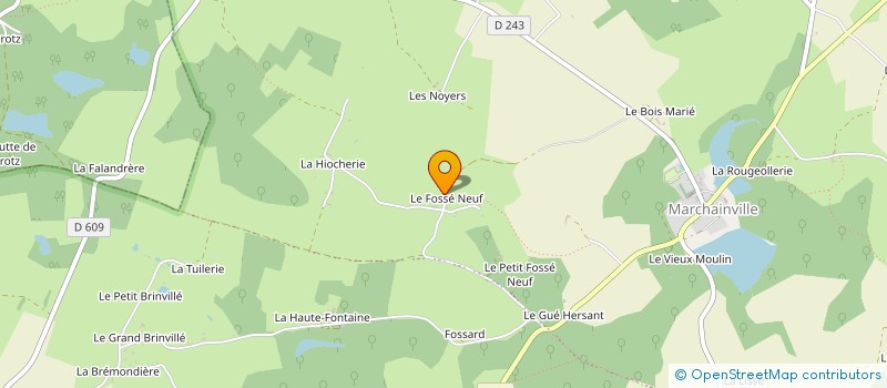 localisation de l'entreprise MADAME MARTINE MORALY à LONGNY LES VILLAGES