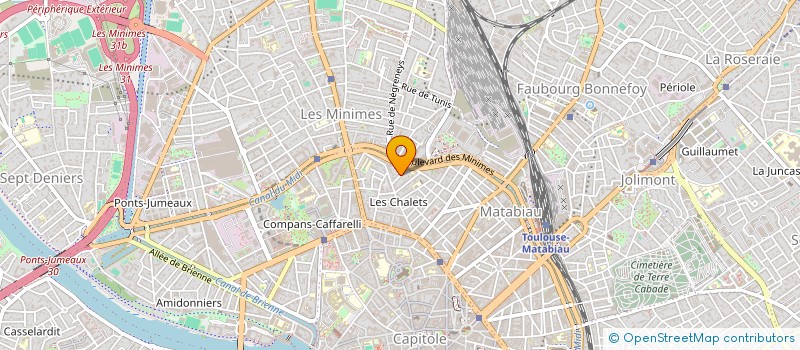 localisation de l'entreprise MADAME MARTINE MOREUIL à TOULOUSE