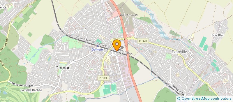 localisation de l'entreprise MADAME MARTINE MOUILLET  DOMONT