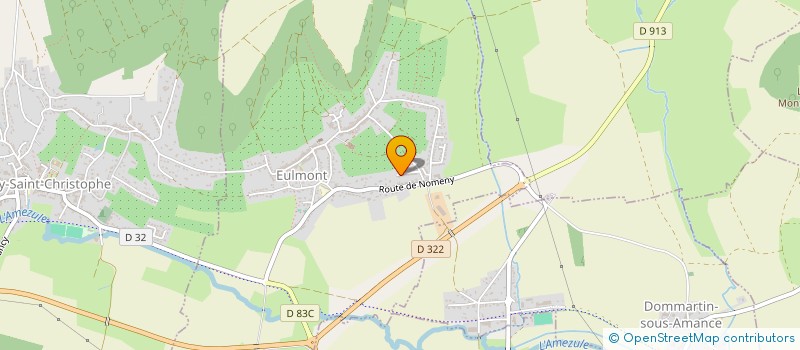 localisation de l'entreprise MADAME MARTINE MOUSSOUX  EULMONT