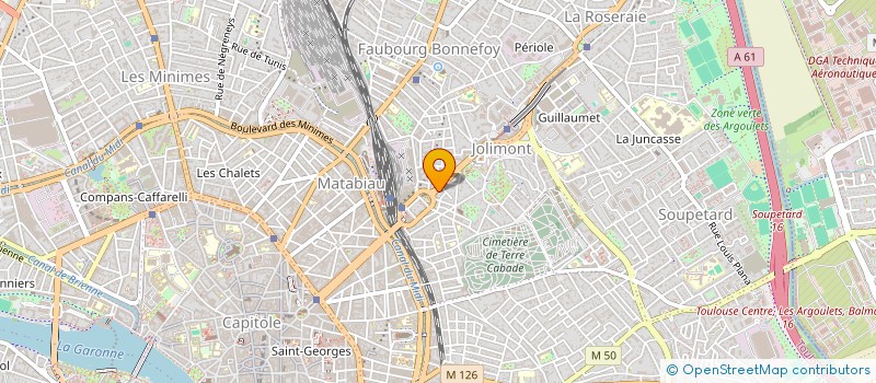 localisation de l'entreprise MADAME MARTINE MULERO à TOULOUSE