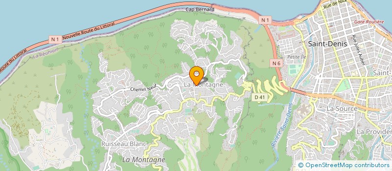 localisation de l'entreprise MADAME MARTINE MURAT  SAINT-DENIS