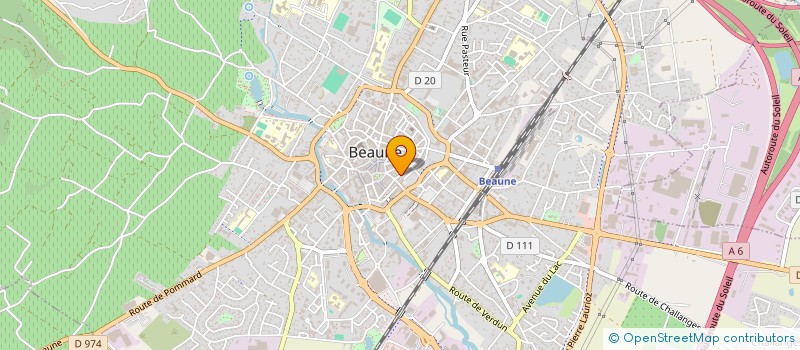 localisation de l'entreprise MADAME MARTINE MUSARD à BEAUNE