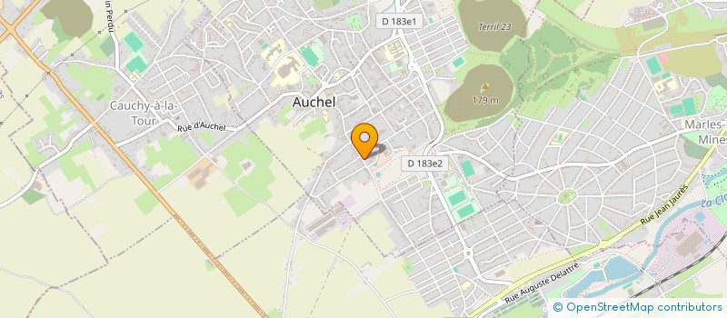 localisation de l'entreprise MADAME MARTINE NAPIERSKI à AUCHEL