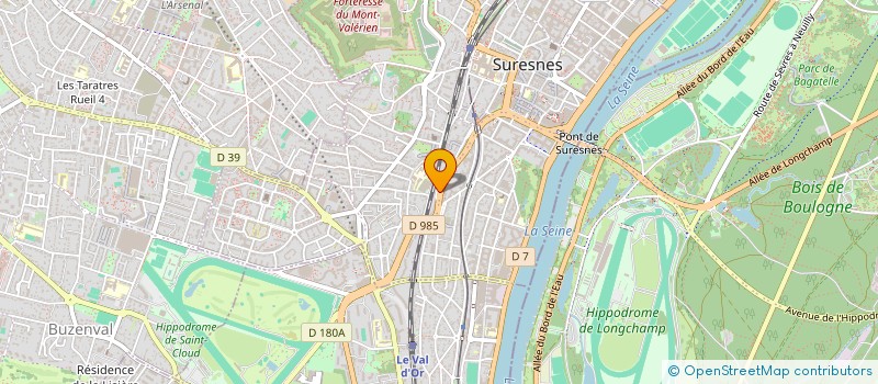 localisation de l'entreprise MADAME MARTINE NAPOLI  SURESNES