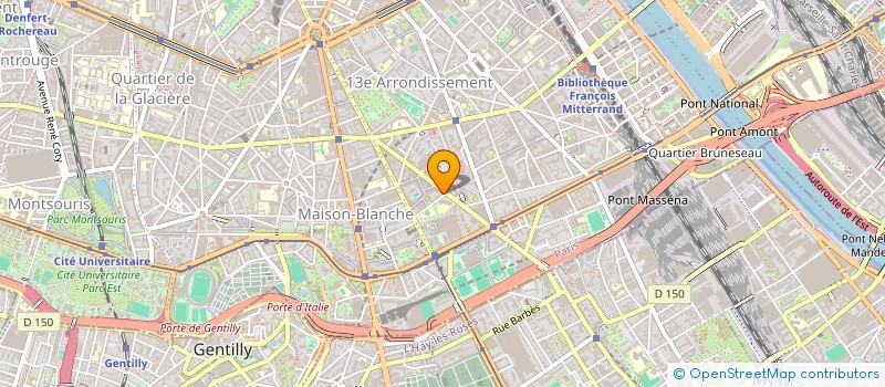 localisation de l'entreprise MADAME MARTINE NEDDAM  PARIS