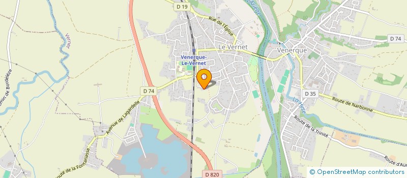 localisation de l'entreprise MADAME MARTINE NETO  VERNET