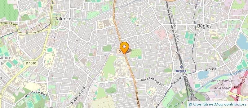 localisation de l'entreprise MADAME MARTINE NGO NLEND MANGA  VILLENAVE-D'ORNON